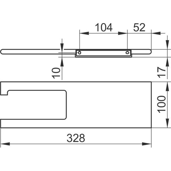 Держатель для туалетной бумаги Keuco Edition 11573170000, цвет серебристый - фото 7
