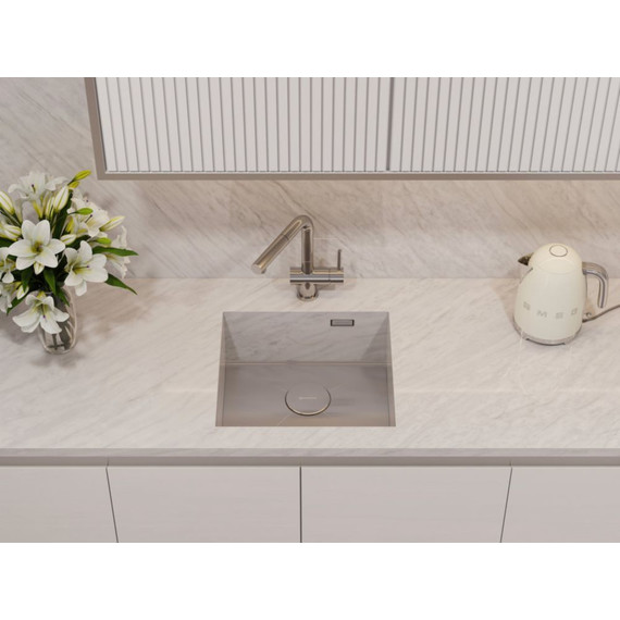 Кухонная мойка Omoikiri Kasen 48-26 INT IN (4997056) 1,2 мм, нержавеющая сталь, Цвет производителя: нержавеющая сталь - фото 4