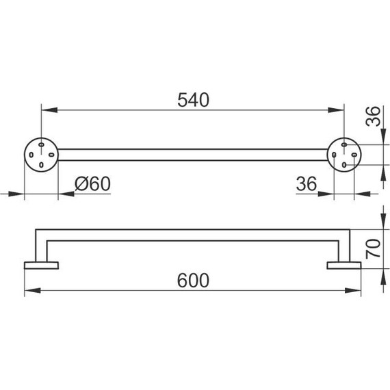 Полотенцедержатель Keuco Edition 90 19001010600 - фото 8