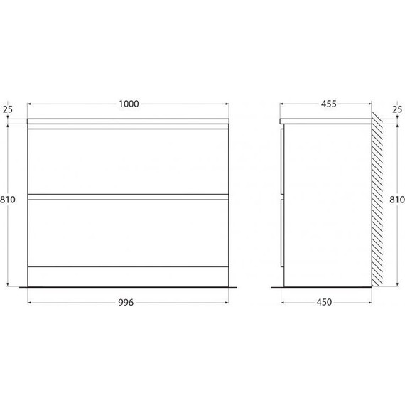 Тумба напольная с раковиной BelBagno ALBANO-1000-2C-PIA-RR 100 см, Rovere Rustico, Цвет фасада: Rovere Rustico - фото 12