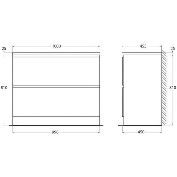 Тумба напольная с раковиной BelBagno ALBANO-1200-2C-PIA-BL 120 см, Bianco Lucido, Цвет фасада: Bianco Lucido - фото 7