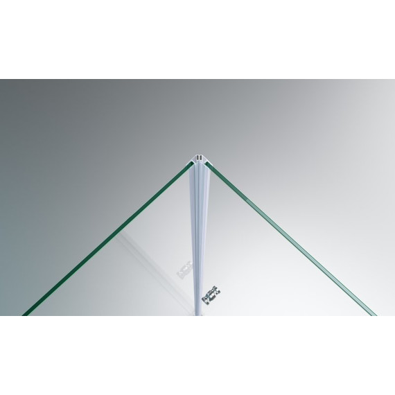 Душевое ограждение BelBagno 90x90 см ETNA-A-1-90-C-Cr, хром/прозрачное - фото 7