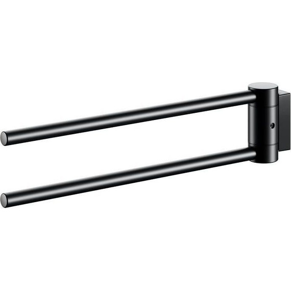 Держатель для полотенца Keuco Plan 30 см 14919370000, цвет чёрный матовый - фото 2