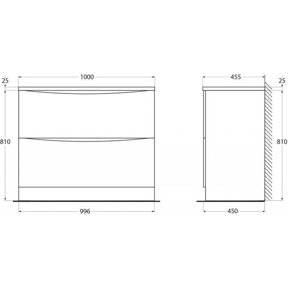 Тумба напольная с раковиной BelBagno ACQUA-1000-2C-PIA-RR 100 см, Rovere Rustico, Цвет фасада: Rovere Rustico - фото 13