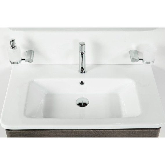 Тумба подвесная с раковиной BelBagno ALBANO-CER-1050-2C-SO-RNG 105 см, Rovere Nature Grigio, Цвет фасада: Robere Nature Grigio - фото, картинка 3 Тумба подвесная с раковиной BelBagno ALBANO-CER-1050-2C-SO-RNG 105 см, Rovere Nature Grigio, Цвет фасада: Robere Nature Grigio - фото 3