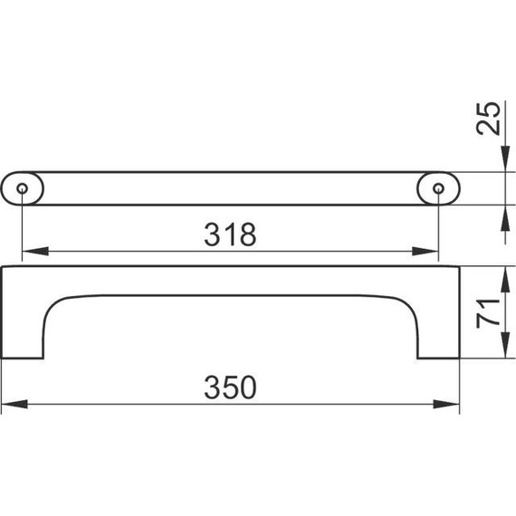 Поручень Keuco Edition 400 11507010000 - фото 2