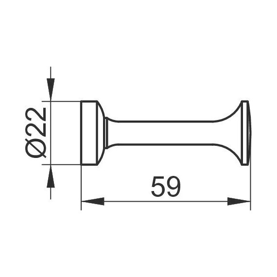 Крючок Keuco Elegance 59 мм 11615010000 - фото 2