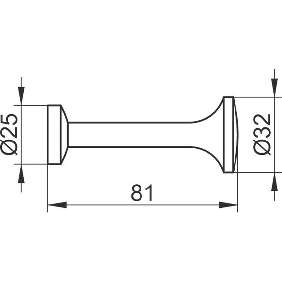 Крючок Keuco Elegance 81 мм 11616010000 - фото 2