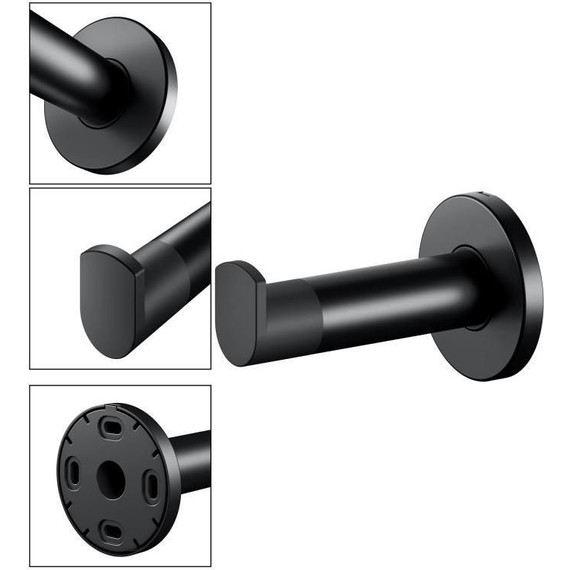 Крючок Keuco Plan 14911370000, цвет чёрный матовый - фото 10