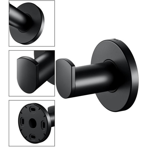 Крючок Keuco Plan 14914370000, цвет чёрный матовый - фото 10