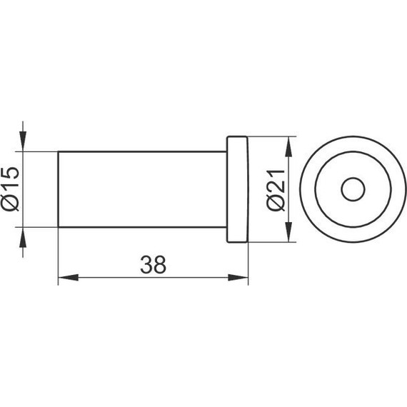 Крючок Keuco Plan 14916070000, цвет нержавеющая сталь - фото 2
