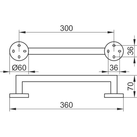 Поручень Keuco Edition 90 19007010000 - фото 6