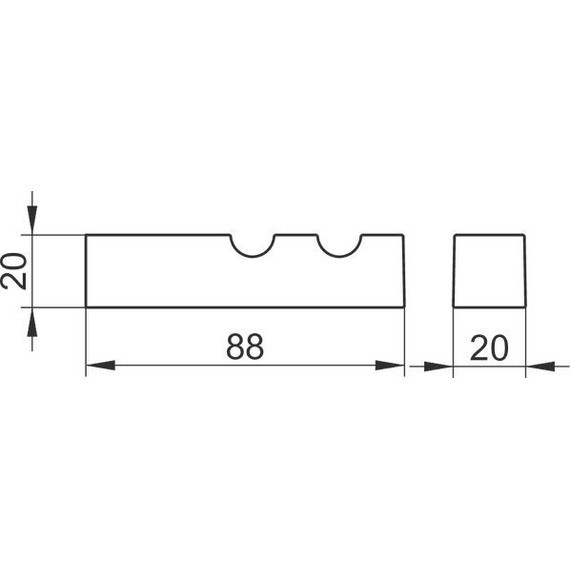 Двойной крючок Keuco Edition 90 19115010000 - фото 8