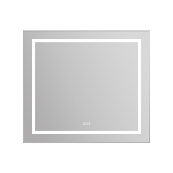 Зеркало BelBagno 88x78 см SPC-KRAFT-885-785-TCH-WARM, белый - фото 