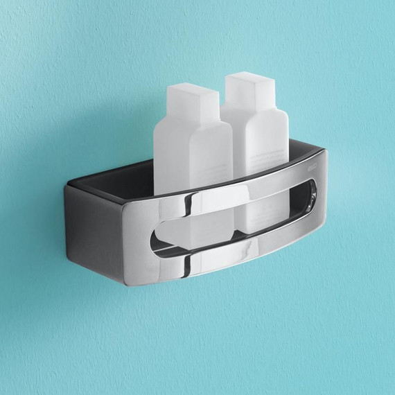 Полка Keuco Elegance 11658010001, цвет хром/антрацит - фото 2