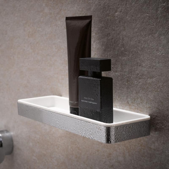 Полка Keuco Plan 14958010051, цвет хром/белый - фото 2