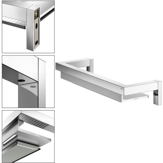 Полка Keuco Edition 90 с стеклоочистителем 36 см 19159010000 - фото 10