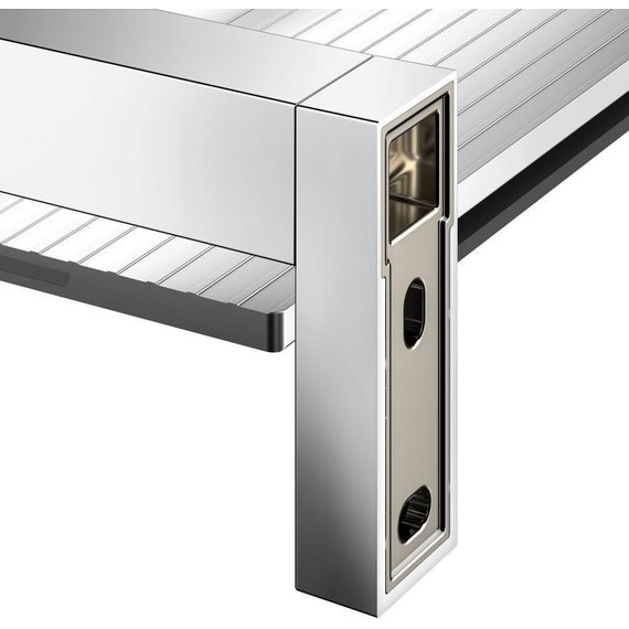 Полка Keuco Edition 90 с стеклоочистителем 36 см 19159010000 - фото 8