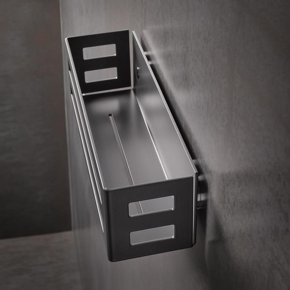 Полка Keuco Seifenkorbe 24954370000, цвет чёрный матовый - фото 4