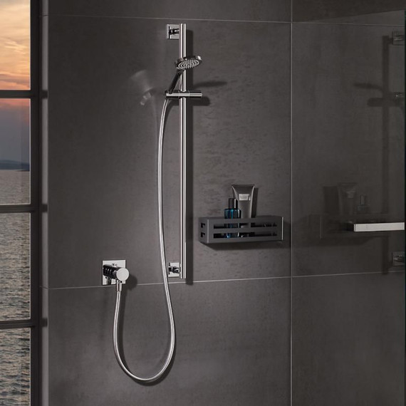 Полка Keuco Seifenkorbe 24954370000, цвет чёрный матовый - фото 7