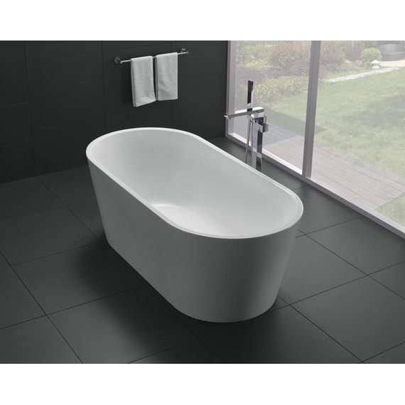 Ванна отдельностоящая BelBagno BB71-1500-W0 150x75 см, Размер - мм: 1500х750 - фото 2
