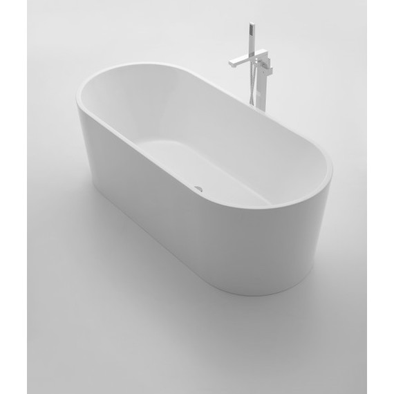 Ванна отдельностоящая BelBagno BB71-1800-W0 180x80 см, Размер - мм: 1800х800 - фото 3