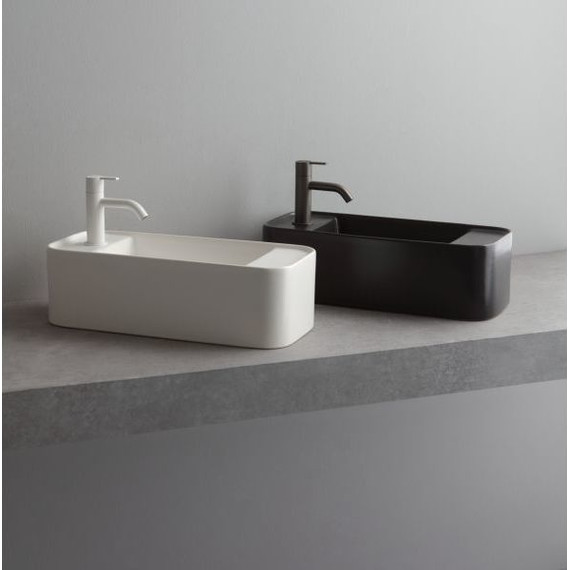 Раковина-чаша White Ceramic Geo Mini 50 см W7107F01 - фото, картинка 2 Раковина-чаша White Ceramic Geo Mini 50 см W7107F01 - фото 2