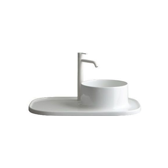 Раковина-чаша со столешницей White Ceramic Upper 70 см W300701 - фото 2