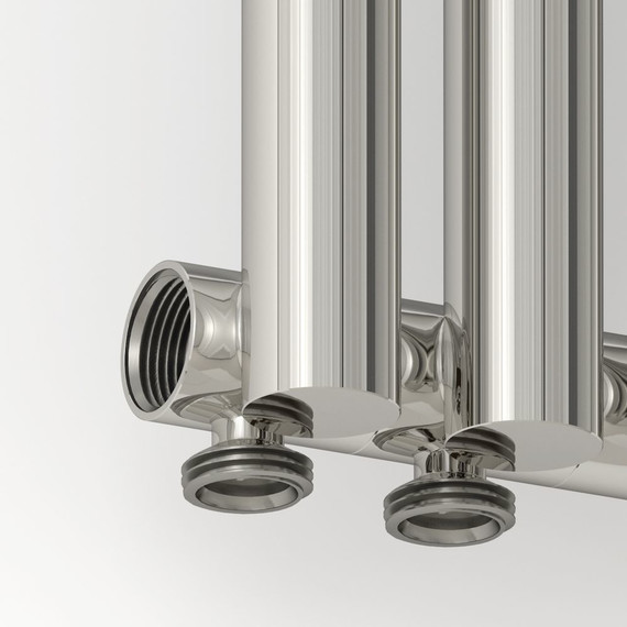 Радиатор Сунержа Эстет-1 225х500 мм (5 секций) 00-0310-5005 нижнее левое подключение - фото 2