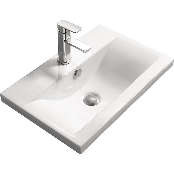 Раковина врезная на столешницу SantiLine 61 см SL-2101 (60) - фото 