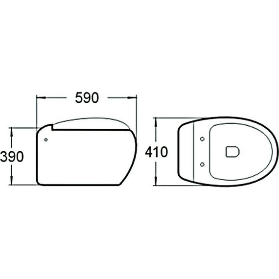 Унитаз подвесной SantiLine SL-5001 с крышкой микролифт - фото, картинка 2 Унитаз подвесной SantiLine SL-5001 с крышкой микролифт - фото 2
