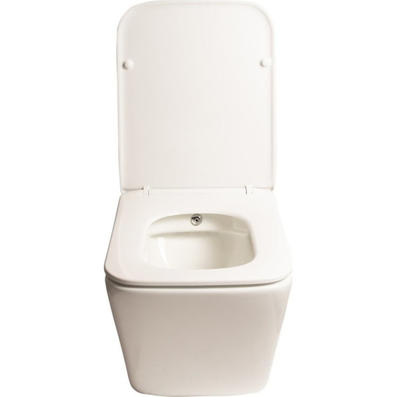 Унитаз-биде подвесной безободковый SantiLine SL-5004SM-BD с крышкой микролифт - фото, картинка 5 Унитаз-биде подвесной безободковый SantiLine SL-5004SM-BD с крышкой микролифт - фото 5