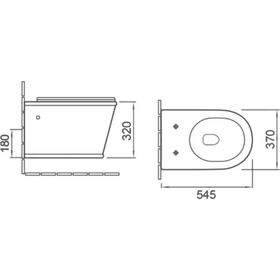 Унитаз подвесной безободковый SantiLine SL-5009 с крышкой микролифт - фото, картинка 6 Унитаз подвесной безободковый SantiLine SL-5009 с крышкой микролифт - фото 6