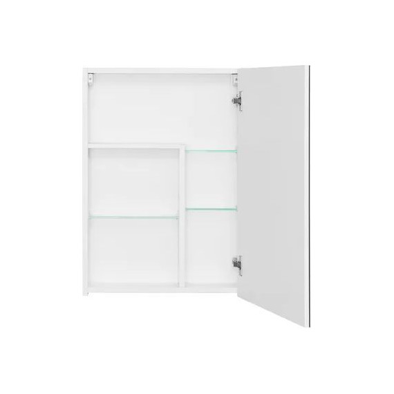 Зеркало-шкаф Акватон Асти 50 см 1A263302AX010, белый глянцевый - фото 6