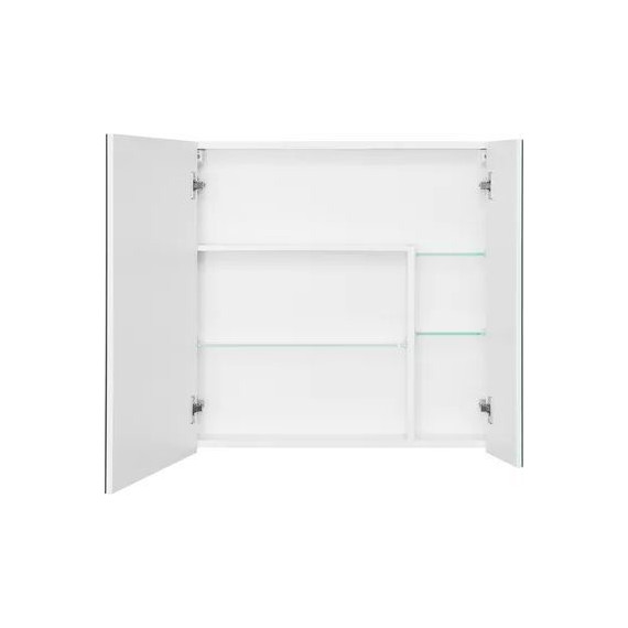Зеркало-шкаф Акватон Асти 70 см 1A263402AX010, белый глянцевый - фото 2