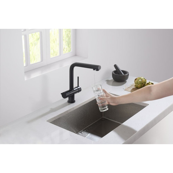 Смеситель для кухни Timo Saona 2396/03F, черный матовый - фото 4