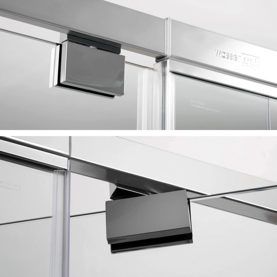 Душевое ограждение WasserKraft Berkel 120х80 см 48P25, хром/прозрачное - фото 5