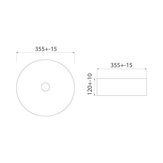 Раковина-чаша Iddis Ray 35 см RAYWS03i27 - фото 5