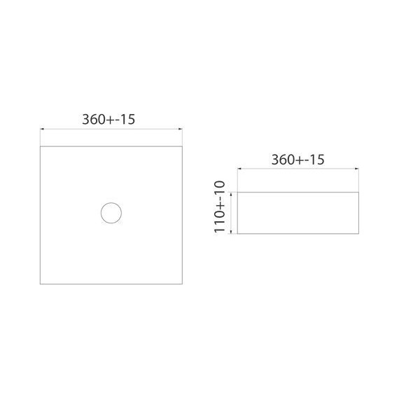 Раковина-чаша Iddis Slide 36 см SLIGM01i27, серый матовый - фото 6