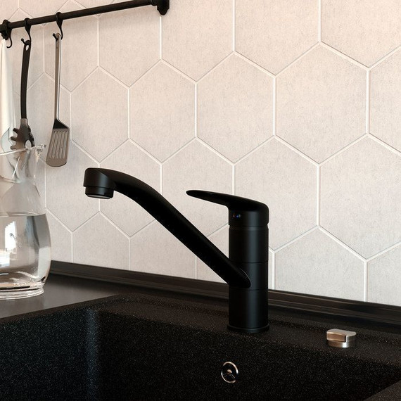 Смеситель для кухни Iddis Male MALBL00i05, черный матовый - фото 2