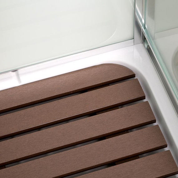 Душевая кабина Deto K408 80x80 см, хром/прозрачное (безсиликоновая сборка) - фото 17