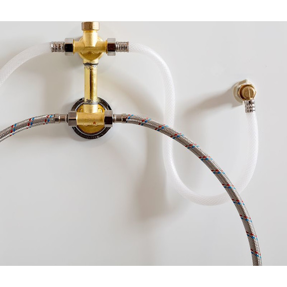 Душевая кабина Deto K408 80x80 см, хром/прозрачное (безсиликоновая сборка) - фото 15