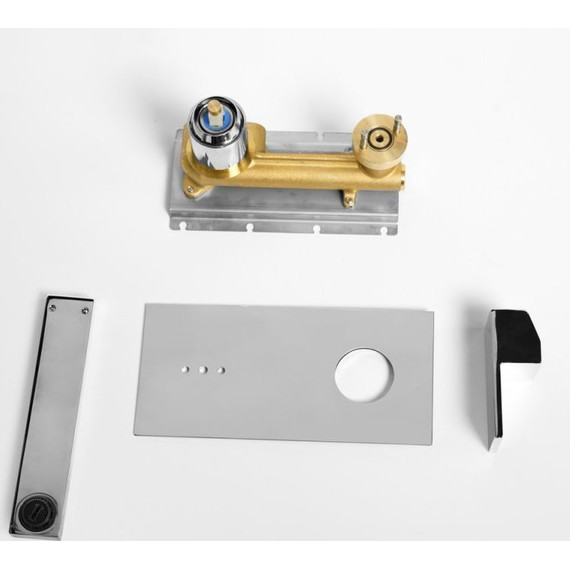 Смеситель для раковины настенный Cezares UNIKA-BLI1-01, Цвет производителя: хром - фото 5