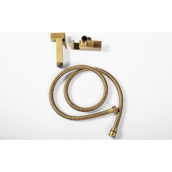 Набор для гигиенического душа Cezares CZR-L-DIF-02,  с вентилем на 1 воду, бронза - фото, картинка 3 Набор для гигиенического душа Cezares CZR-L-DIF-02,  с вентилем на 1 воду, бронза - фото 3