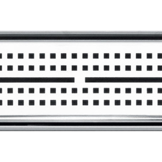 Решетка TECEdrainline "quadratum" для трапа 150 см 601550, нержавеющая сталь, хром глянцевый - фото 3