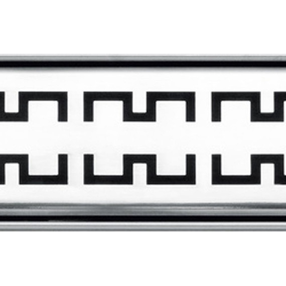Решетка TECEdrainline "royal" для трапа 70 см 600740, нержавеющая сталь, хром глянцевый - фото 3