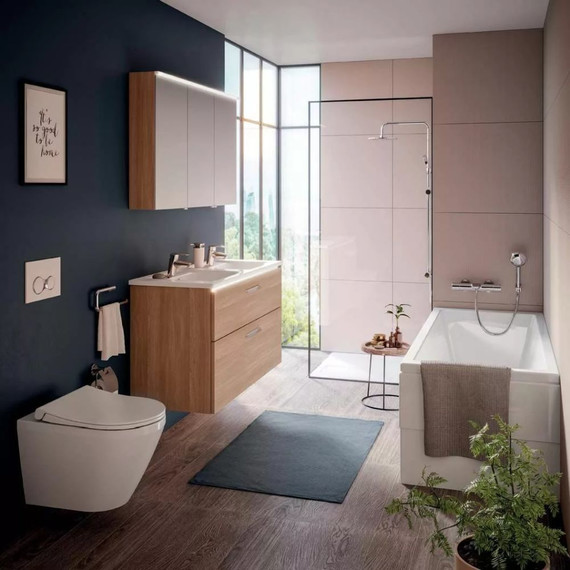 Унитаз подвесной безободковый Vitra Integra Round 7041B003-0075 - фото, картинка 2 Унитаз подвесной безободковый Vitra Integra Round 7041B003-0075 - фото 2