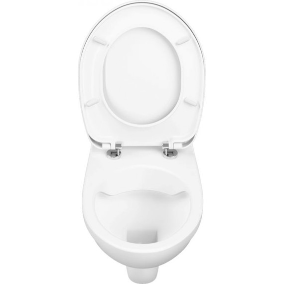 Унитаз подвесной безободковый Vitra S10 SpinFlush 7855B003-0075 - фото, картинка 3 Унитаз подвесной безободковый Vitra S10 SpinFlush 7855B003-0075 - фото 3