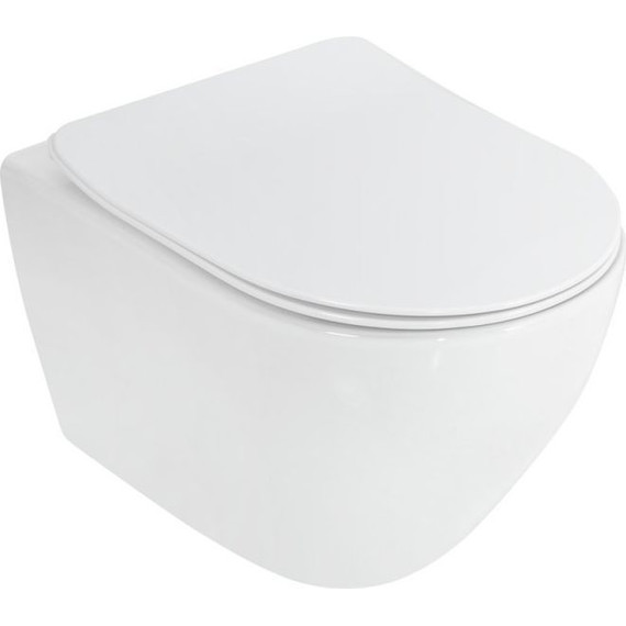 Унитаз подвесной безободковый Cezares Stylus CZR-513-TH-R - фото 4