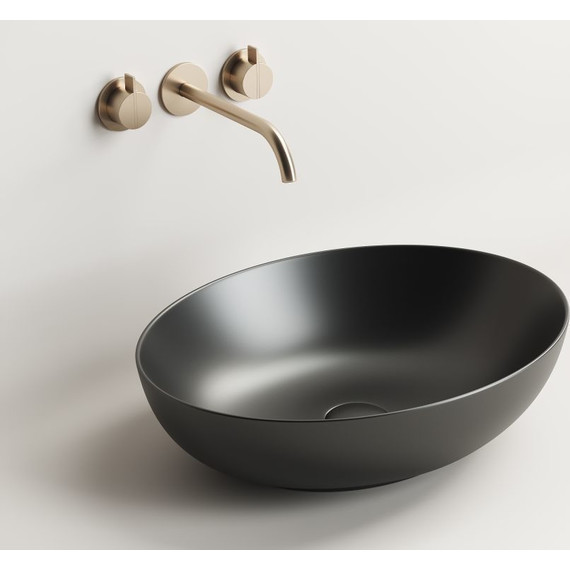 Раковина-чаша Ceramicanova Element 52 см CN6017MB, черный матовый - фото, картинка 2 Раковина-чаша Ceramicanova Element 52 см CN6017MB, черный матовый - фото 2